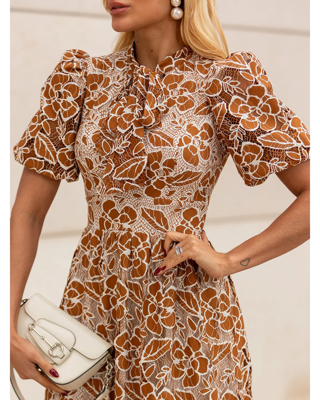 Lace Midi Dress
