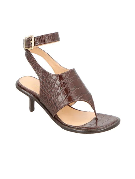 Crocodile Leather Sandal