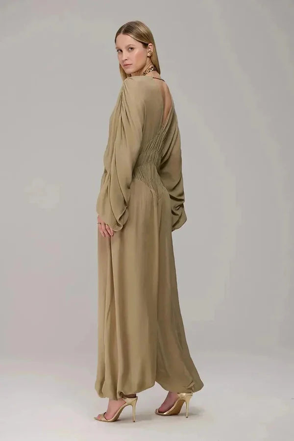 Macacão Maxi Boho Flow