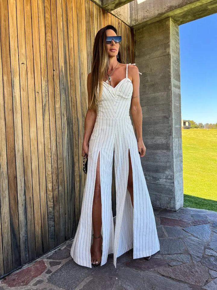 Slit Jumpsuit