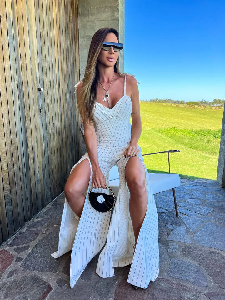 Slit Jumpsuit