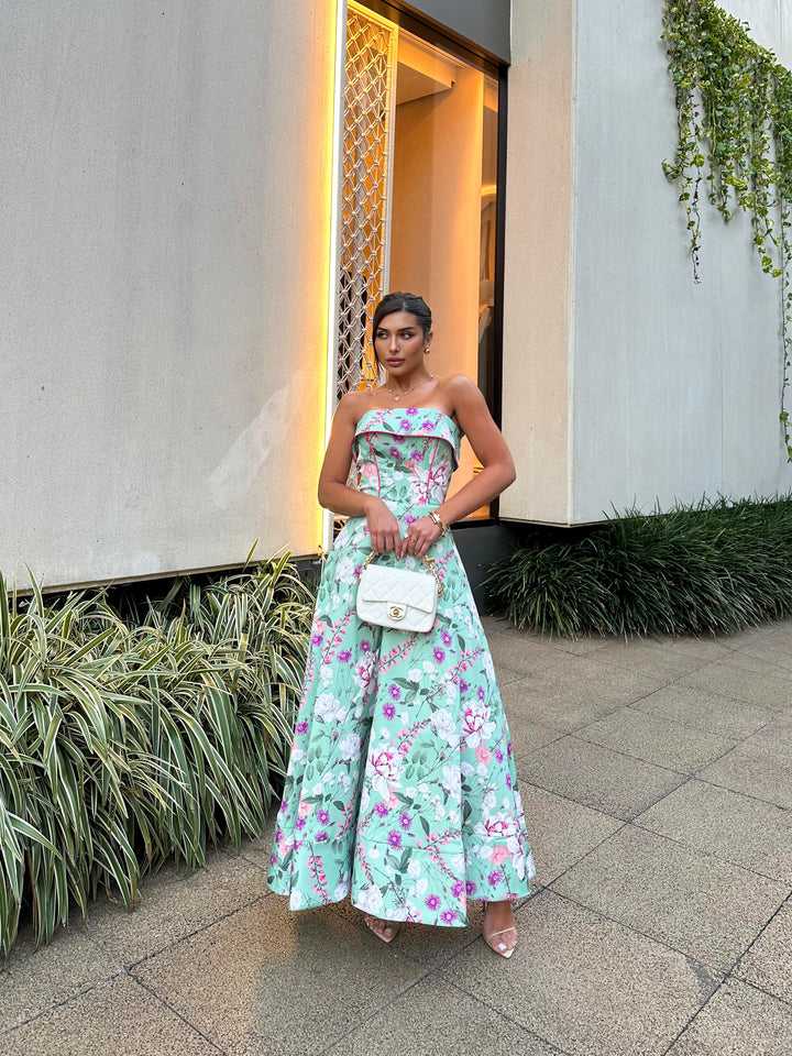 Vestido Midi Floral