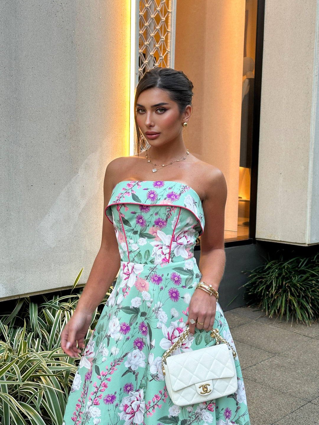 Vestido Midi Floral