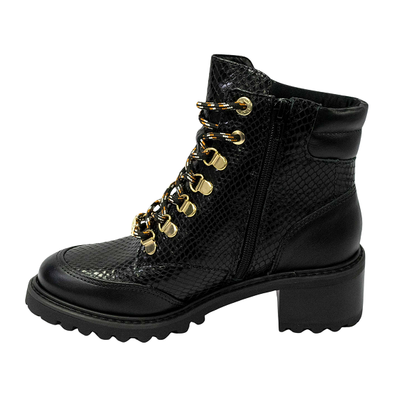 Lace-up Leather Boot