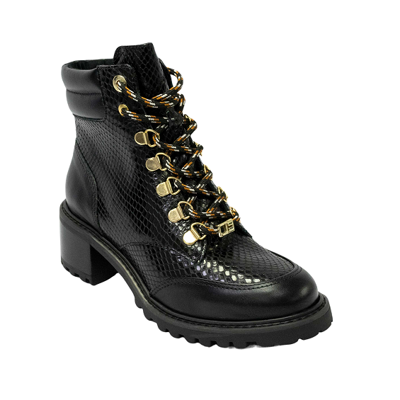 Lace-up Leather Boot