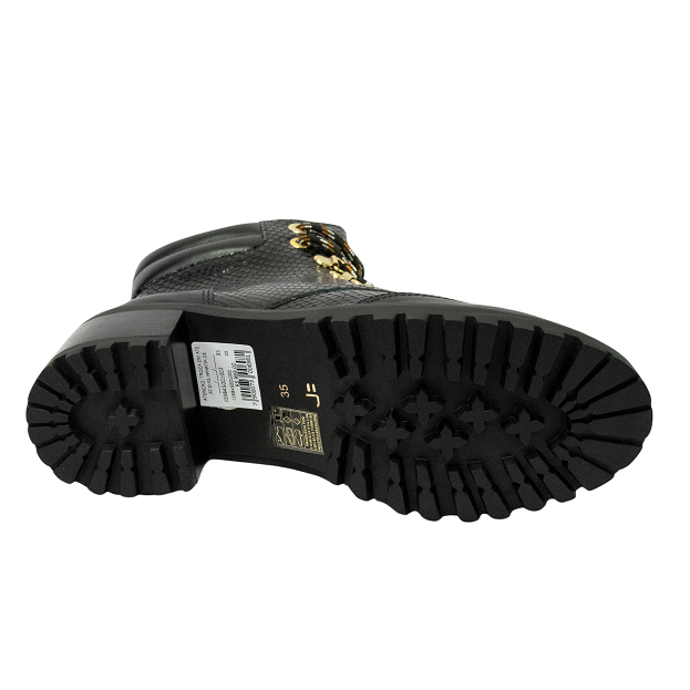Lace-up Leather Boot