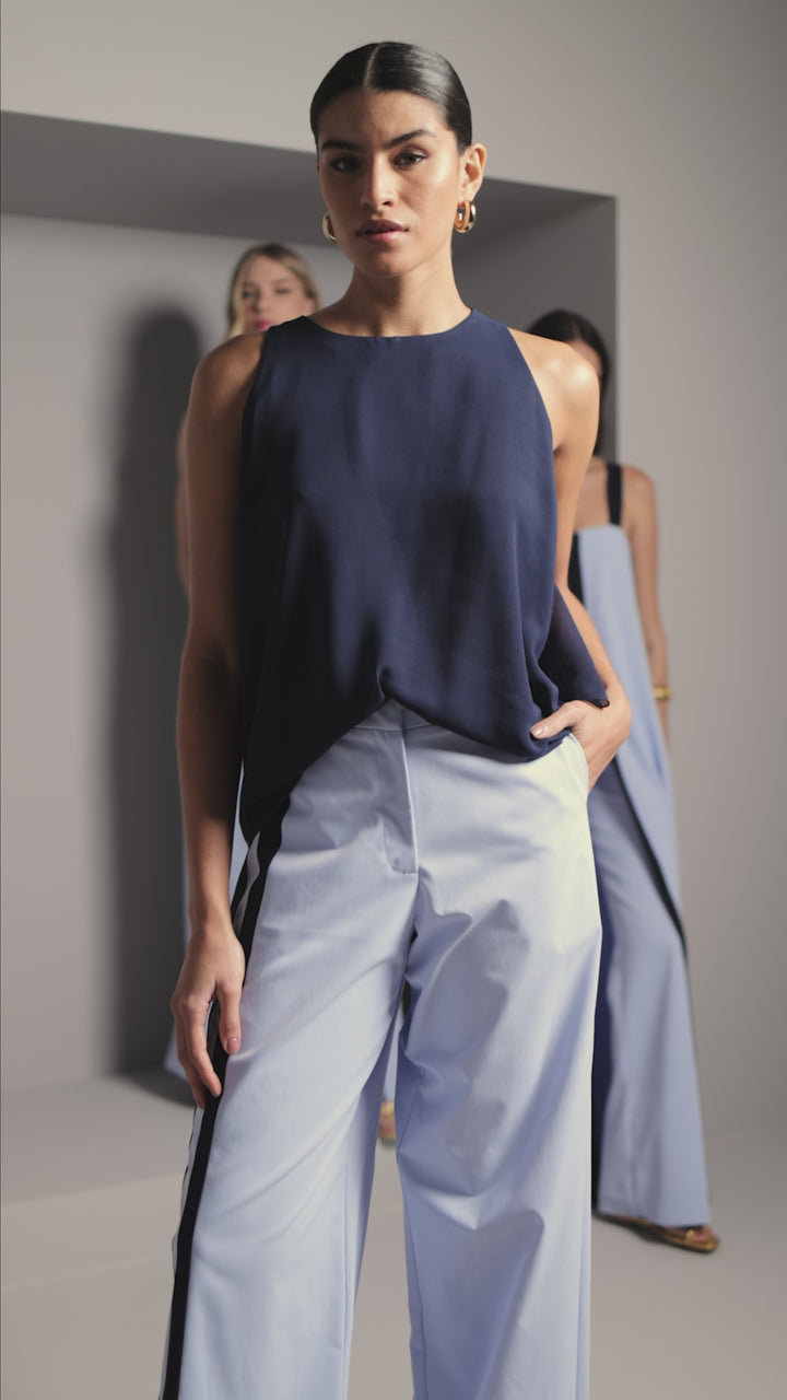 Anne Fernandes Long Blouse+Pants Set