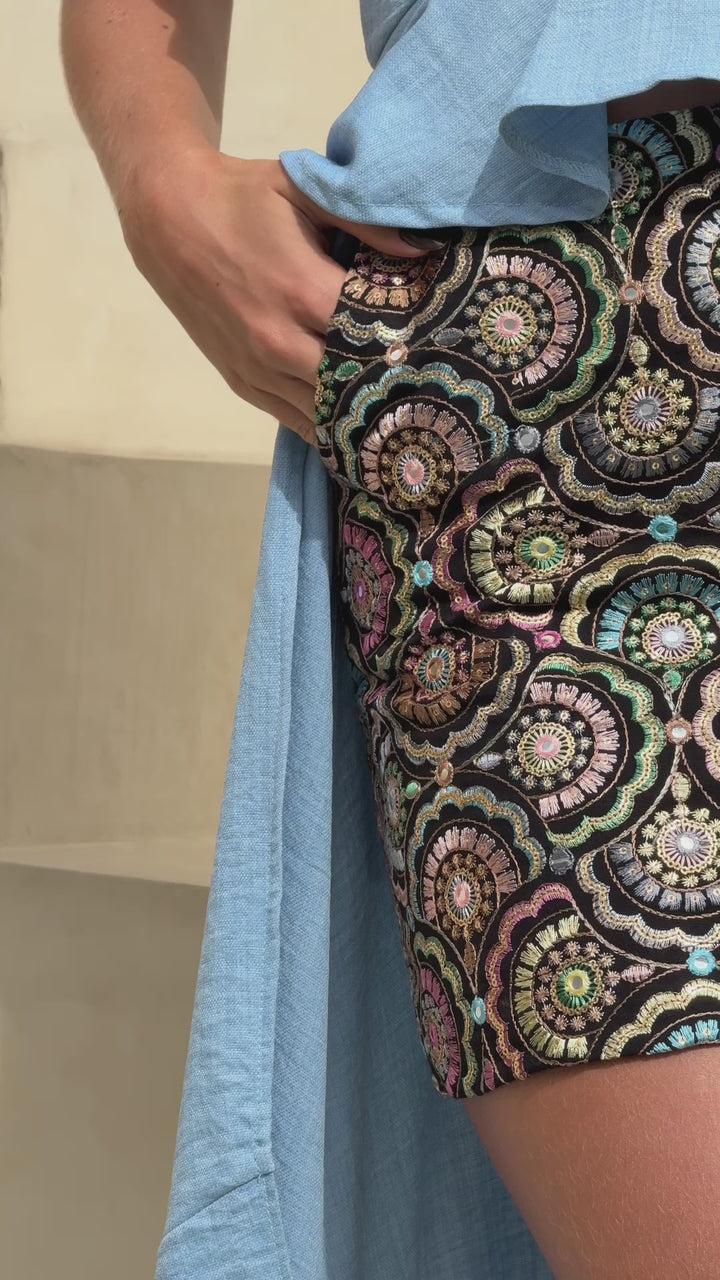 Midi Dress + Skirt Set