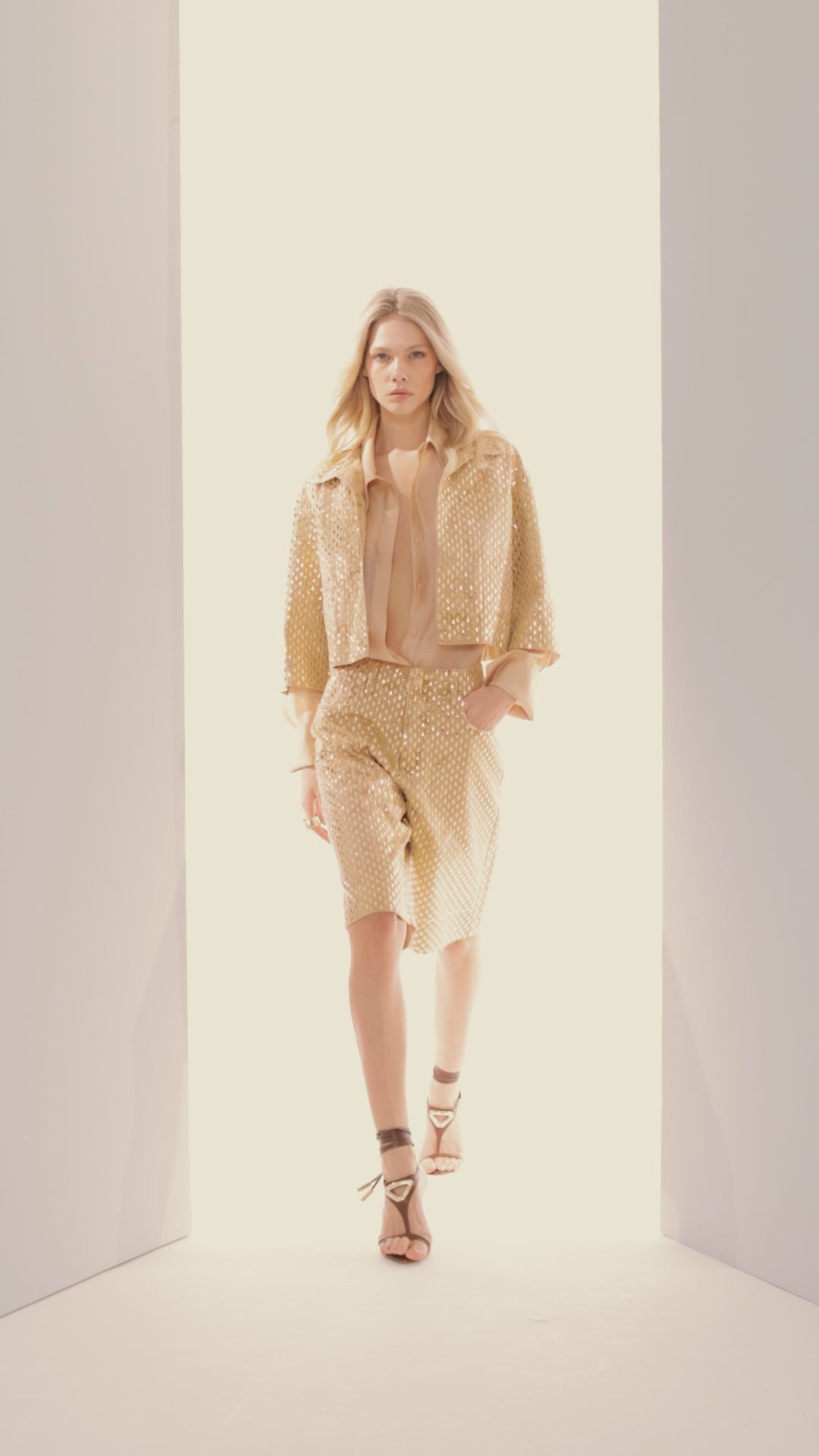 Diamond Transfer Twill Jacket