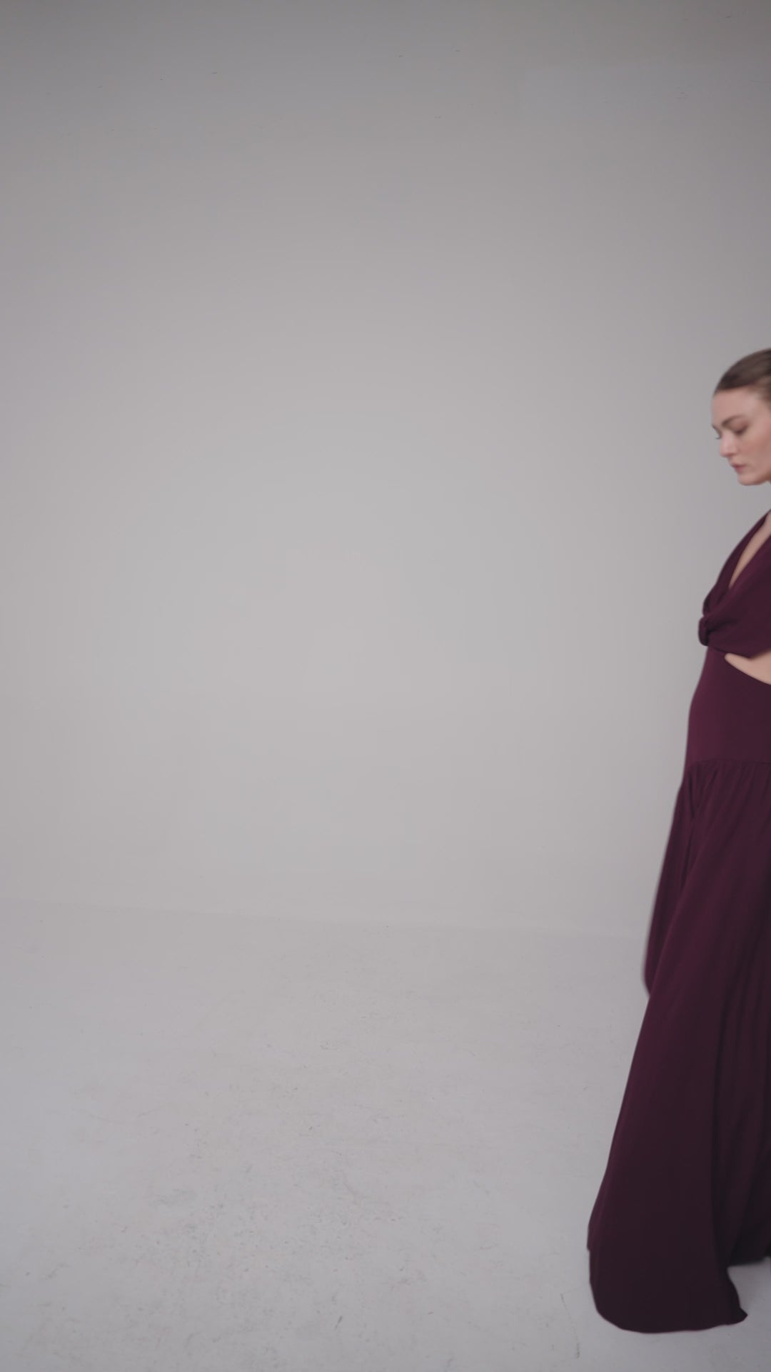 Vestido Longo Corpo Blusado