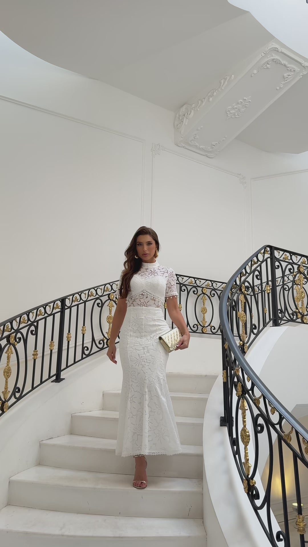 Lace Midi Dress