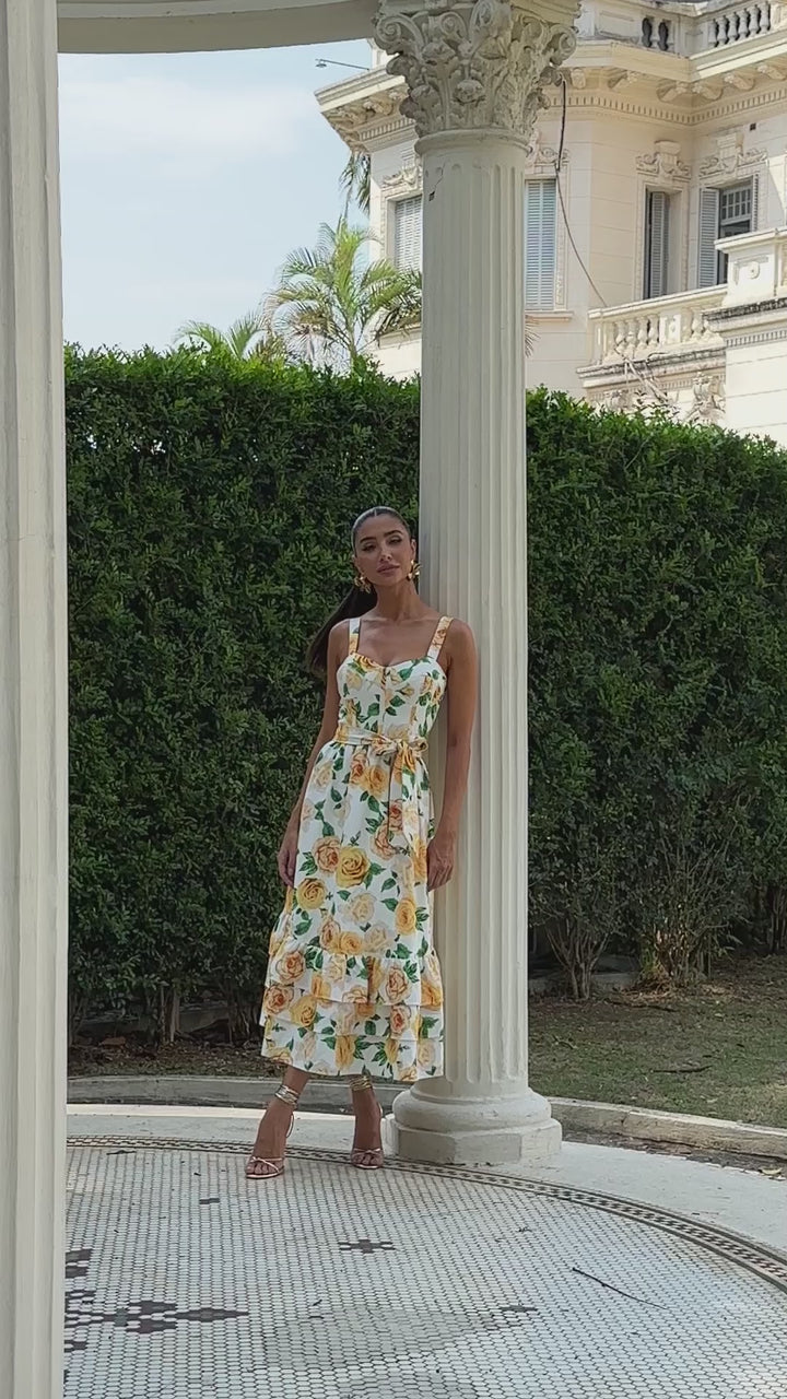 Vestido Midi Alfaiataria