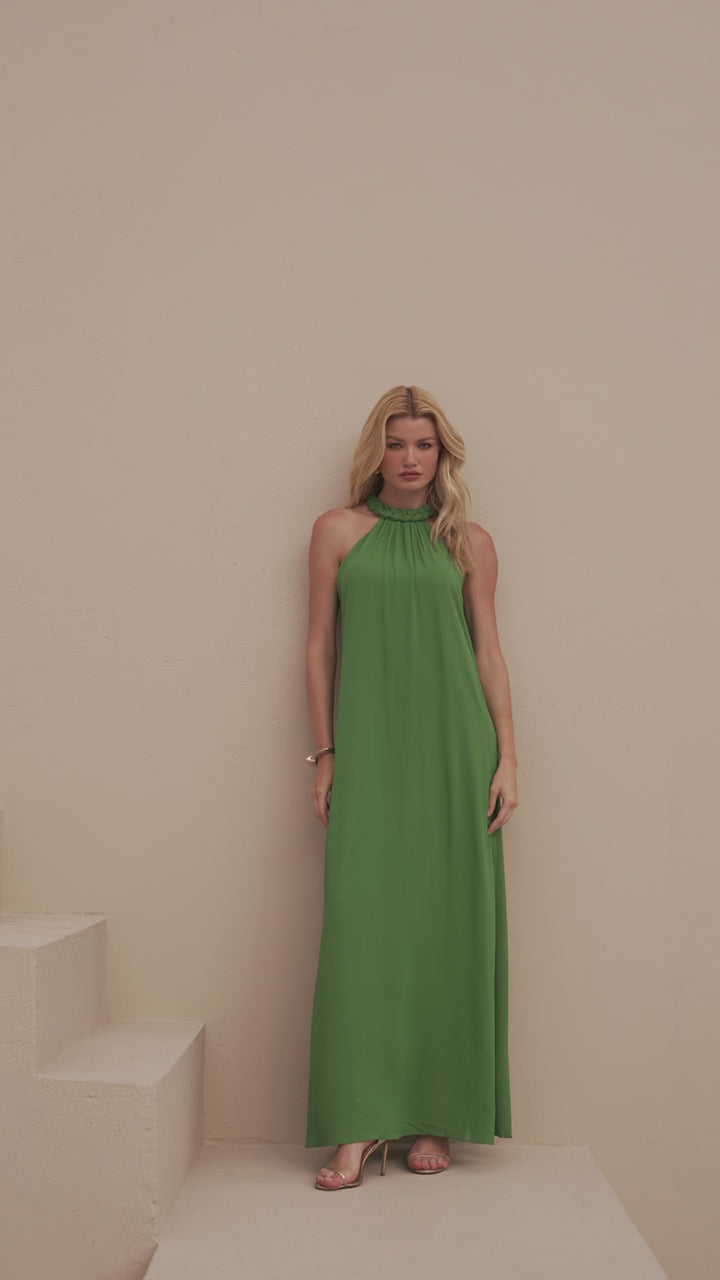 Long Braid Dress
