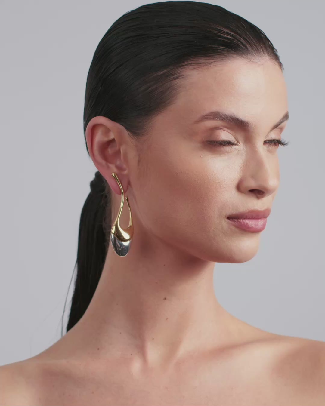 Flowing Earring