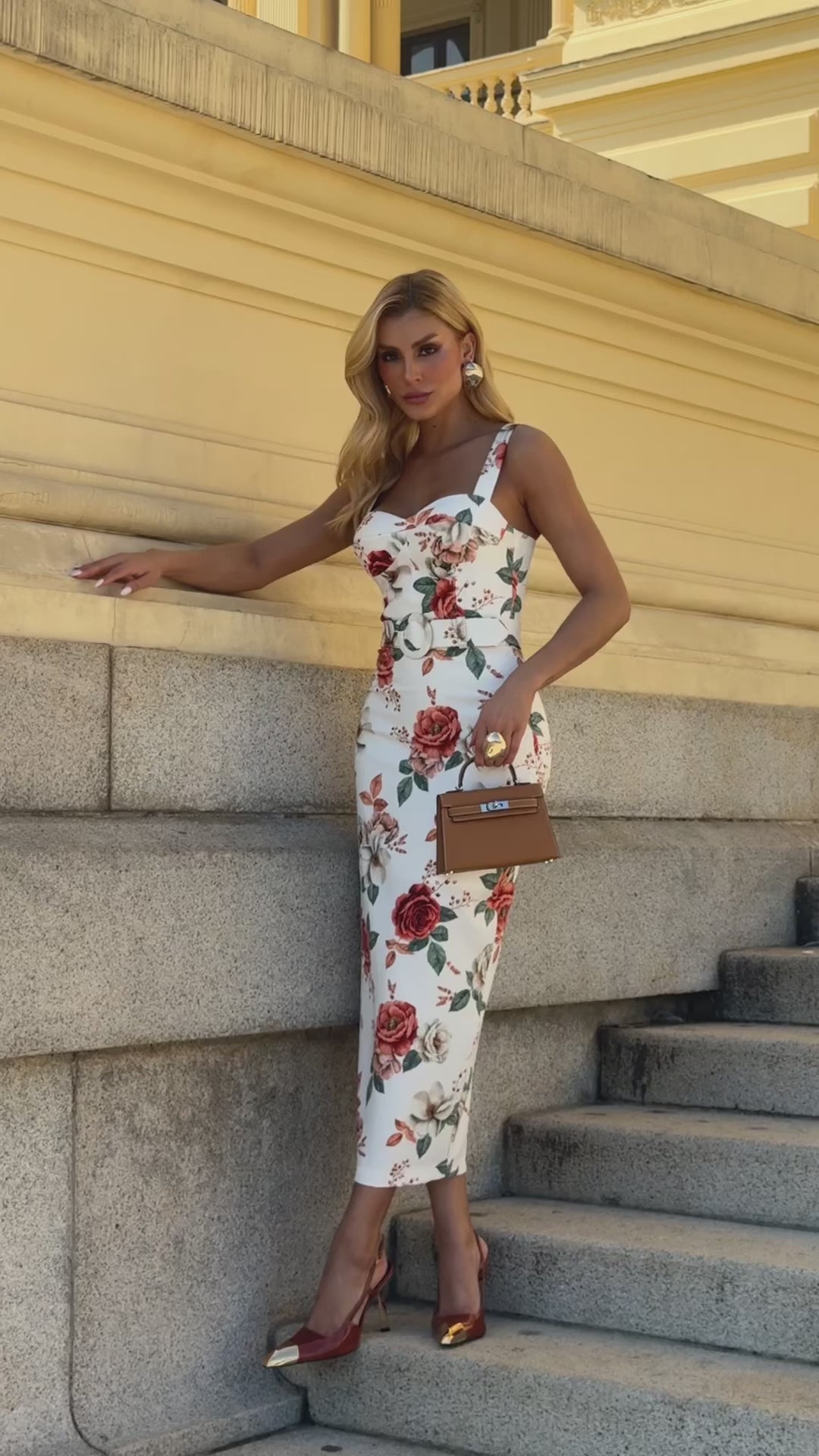 Floral Midi Dress