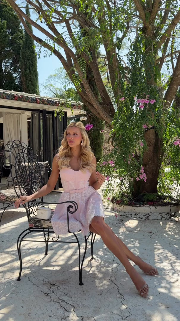 Short Orchid Dress