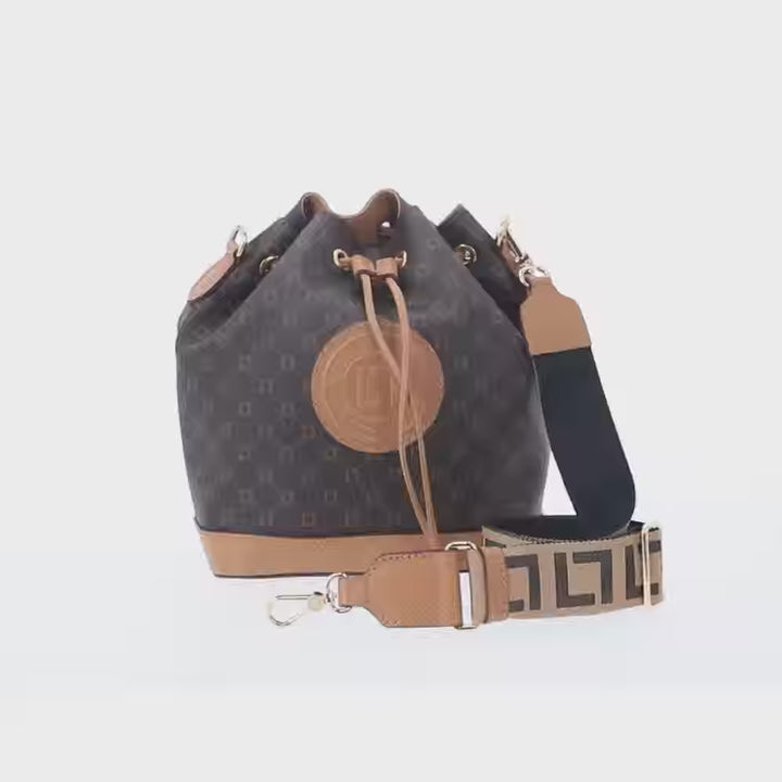 Moonlight Leather Bucket Bag