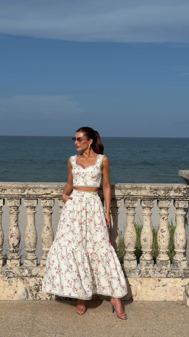 Fleur Floral Midi Set