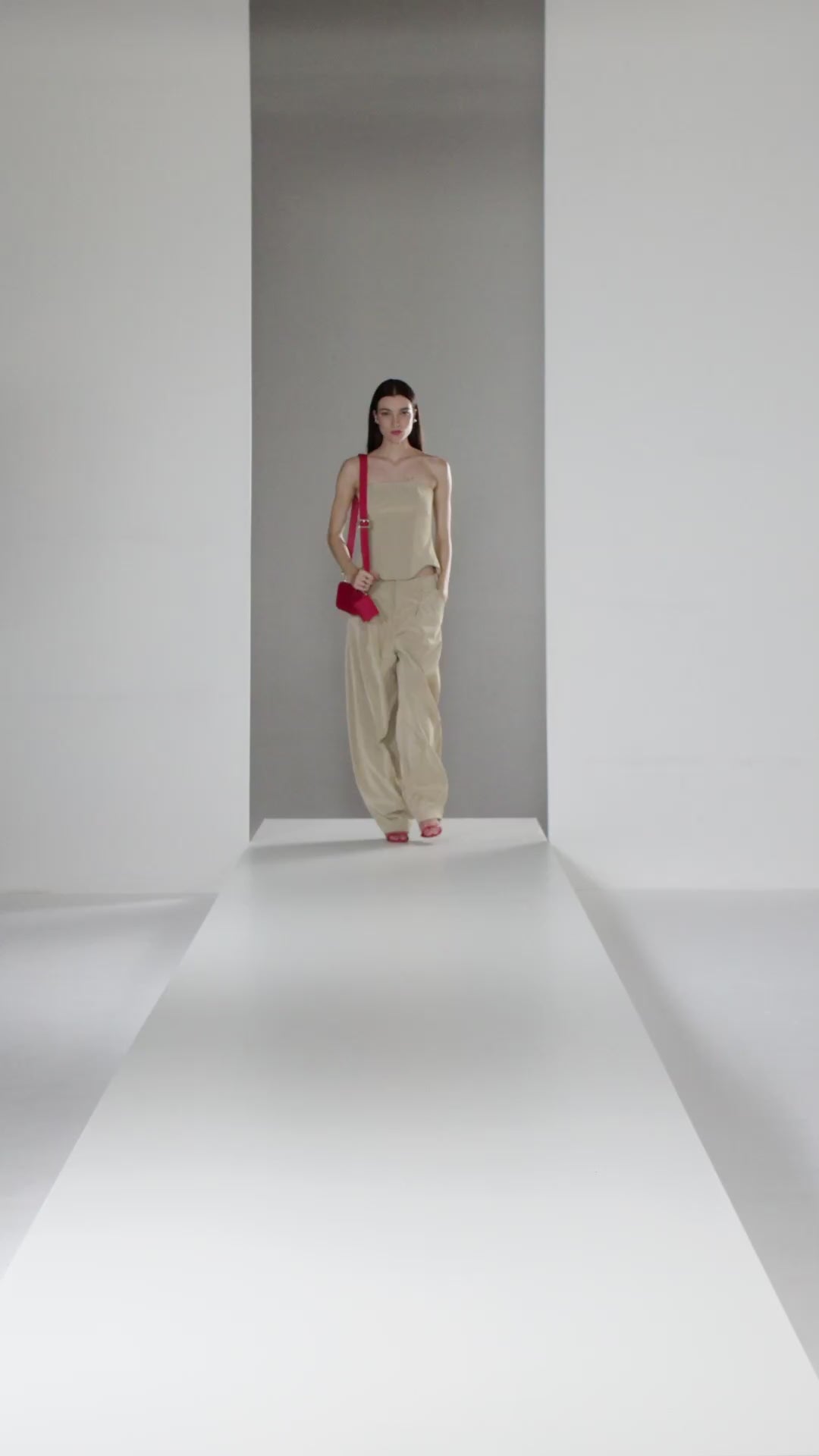 Calça Barrel Leather