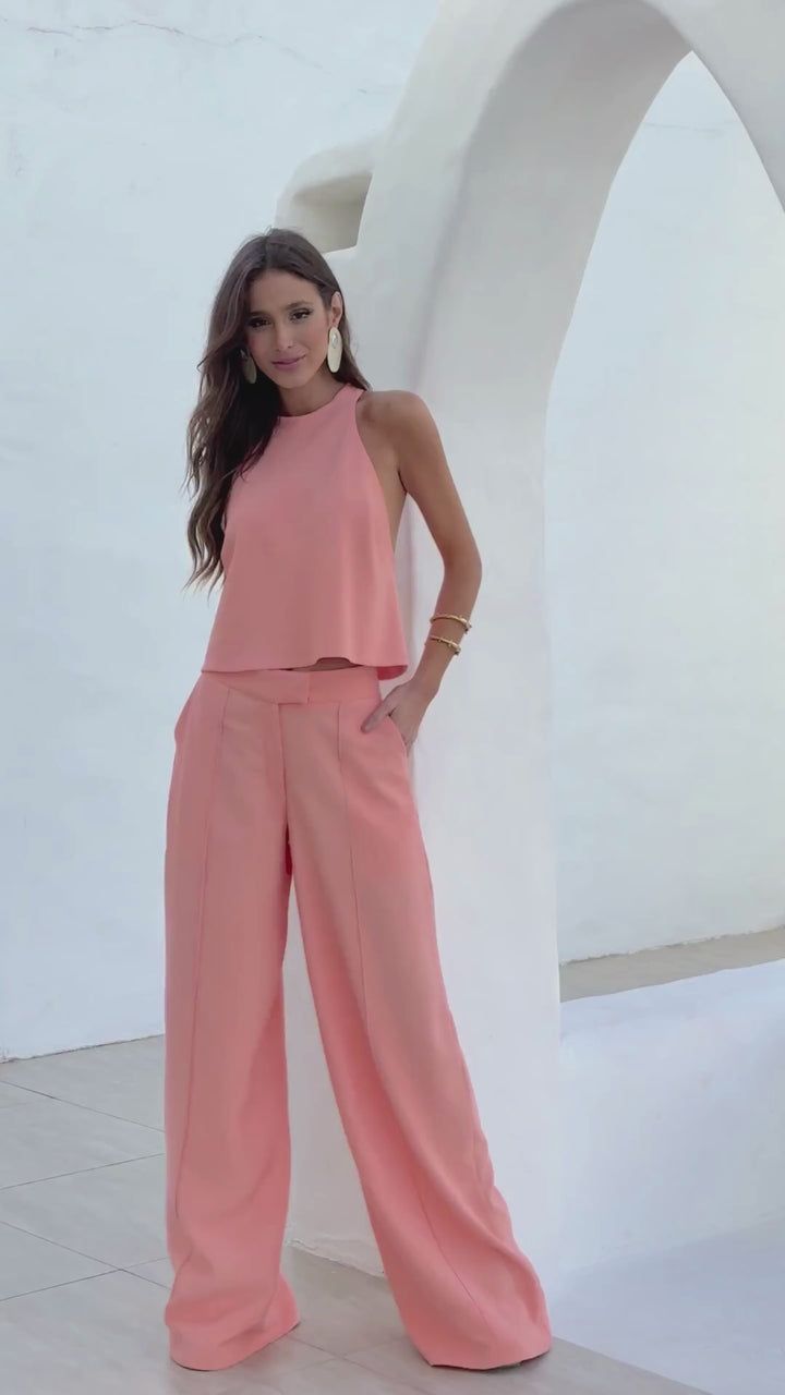 Anne Fernandes Blouse+Pants Set