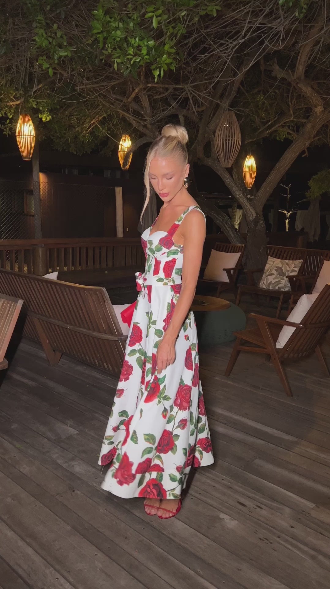 Floral Midi Dress