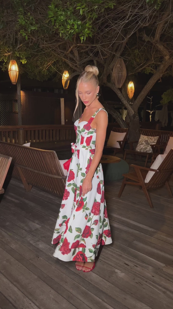 Floral Midi Dress