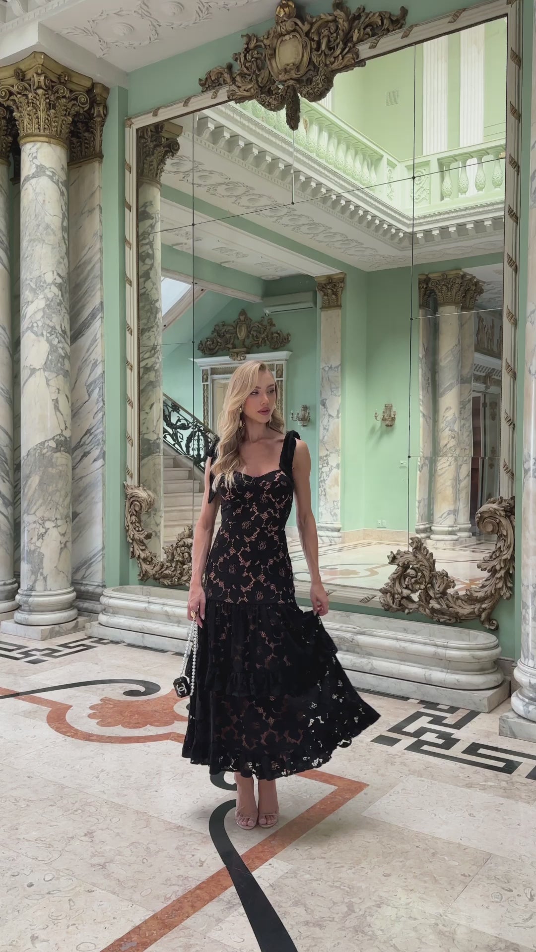 Lace Midi Dress
