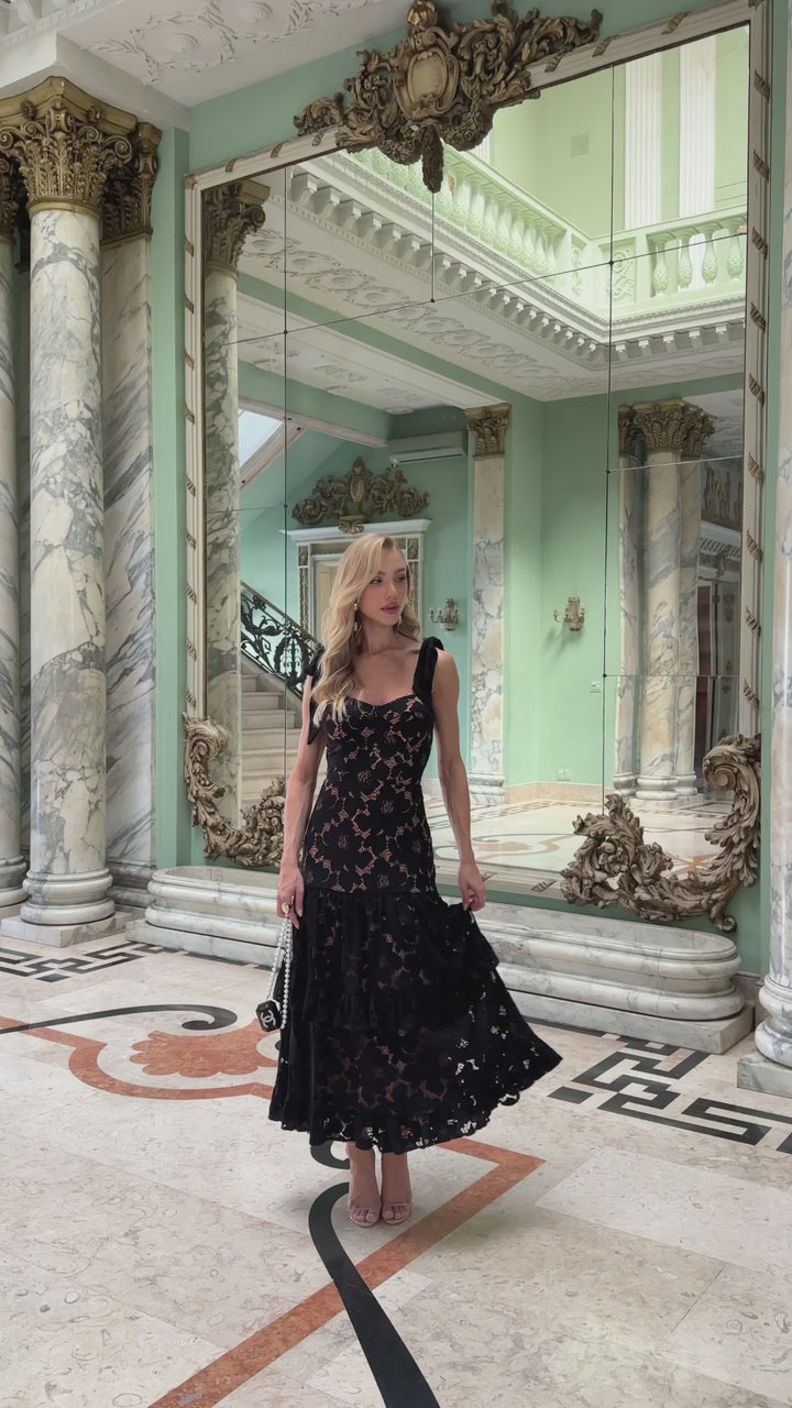 Lace Midi Dress