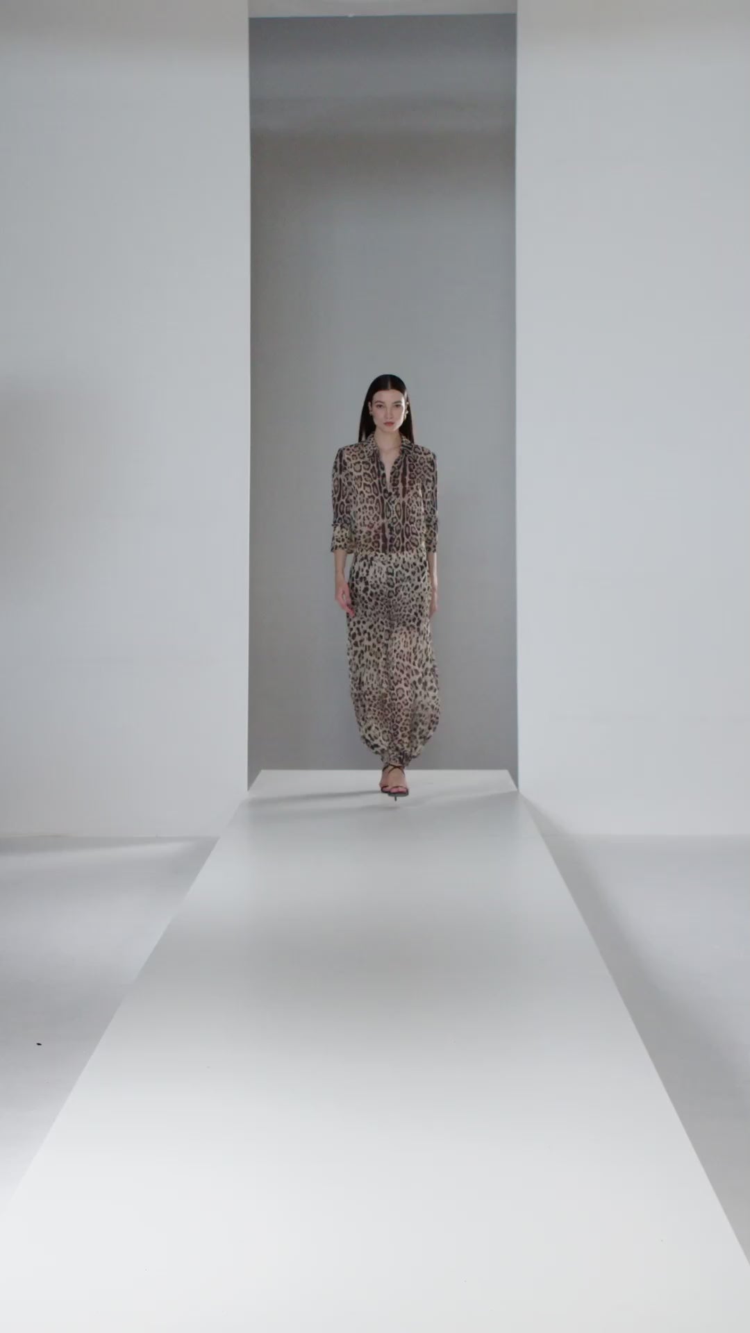 Puff Chiffon Trousers