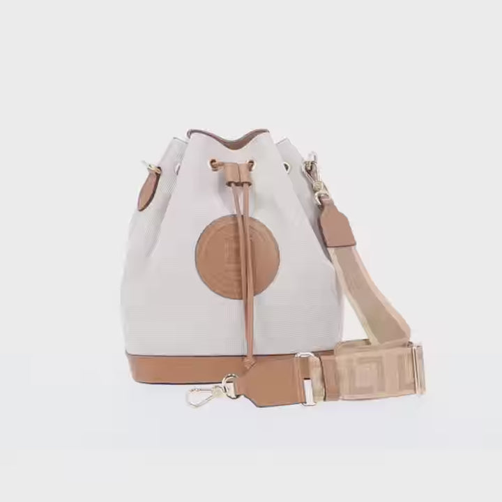 Moonlight Leather Bucket Bag