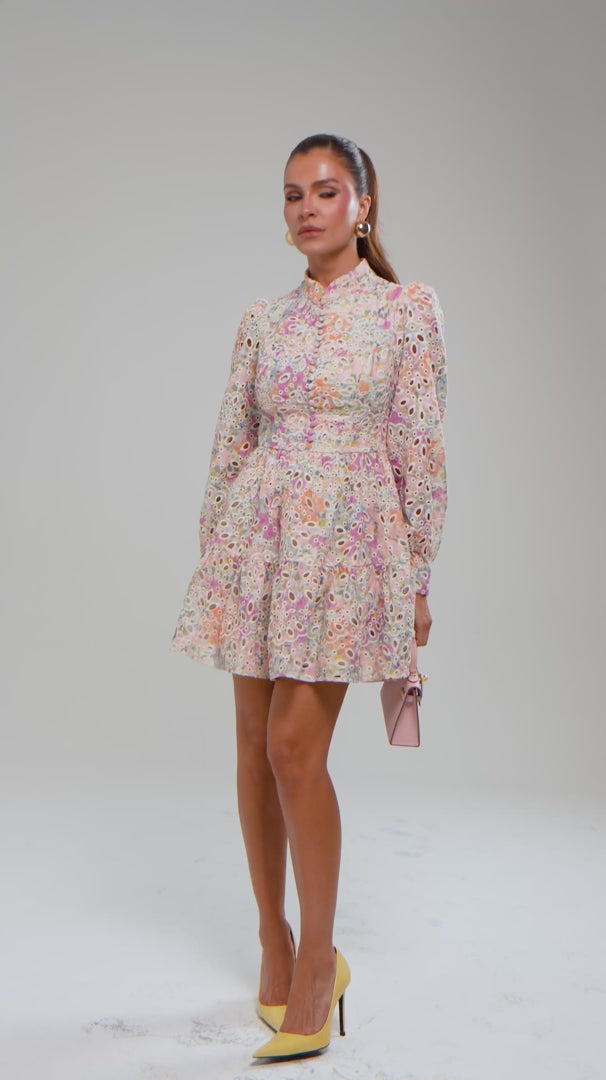 Vestido Curto Maison des Roses