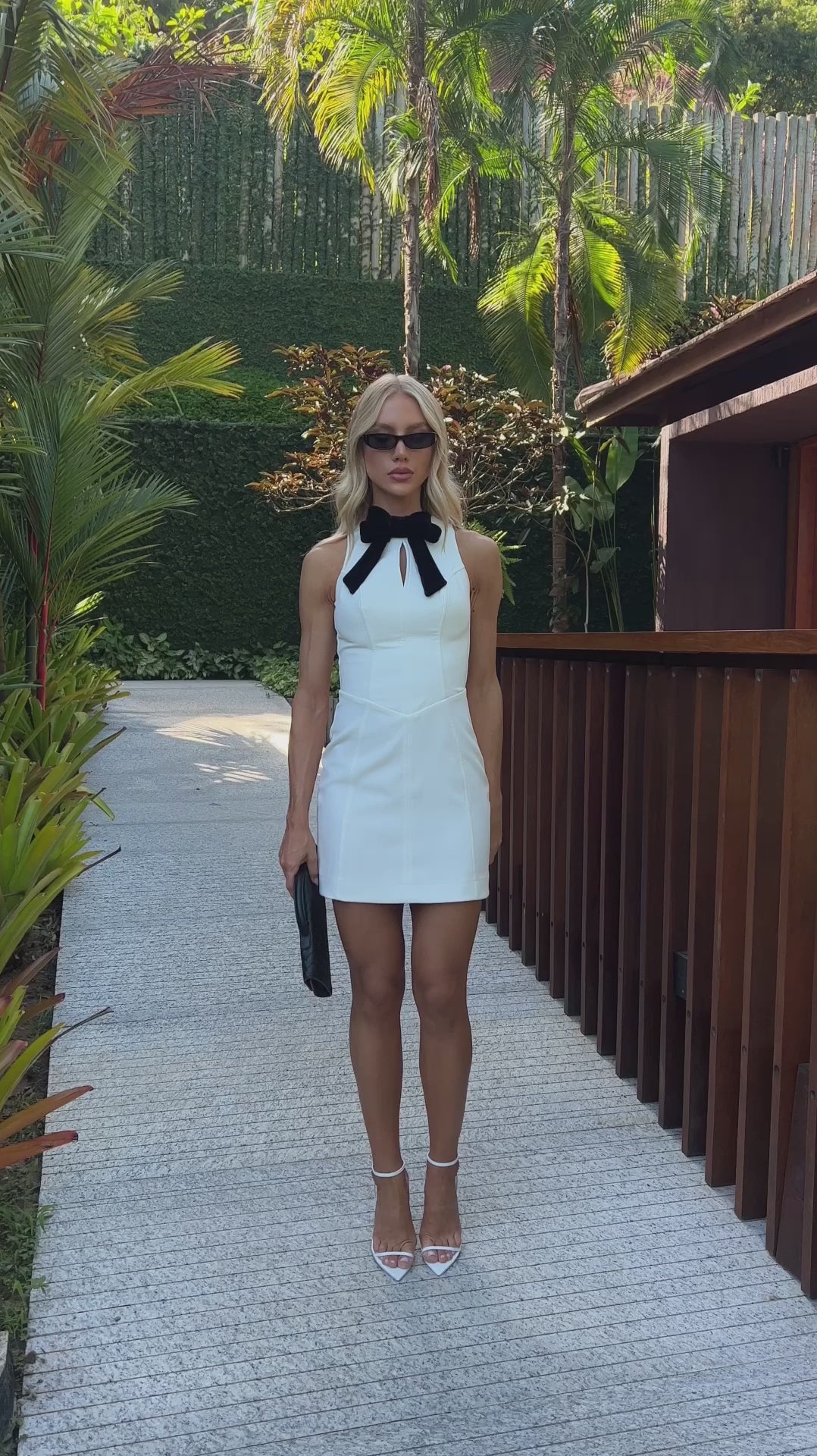 Short Bow Dress