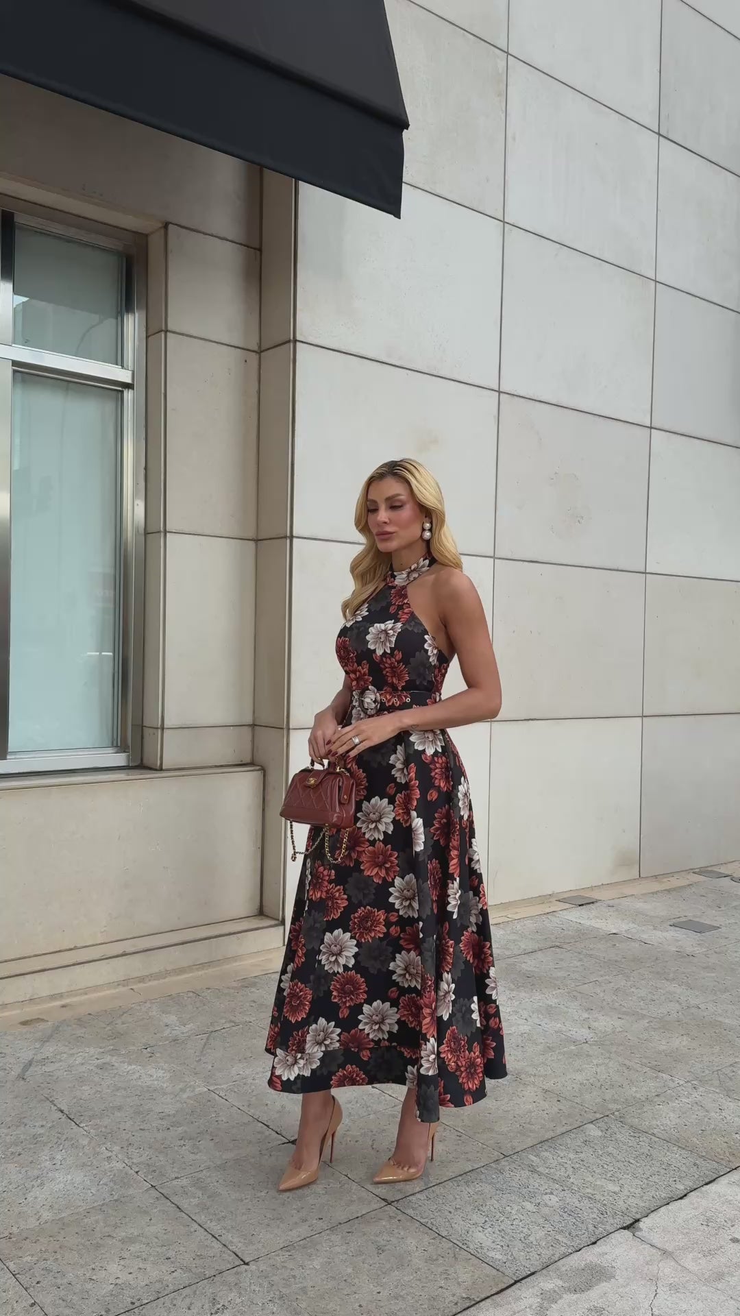 Vestido Midi Floral