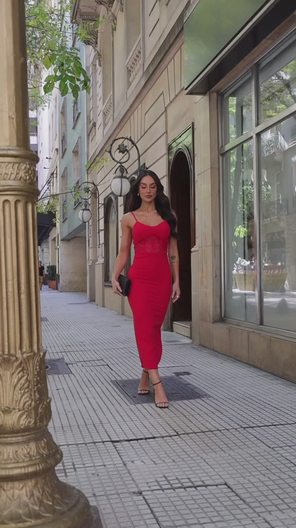 Stretch Passion Midi Dress