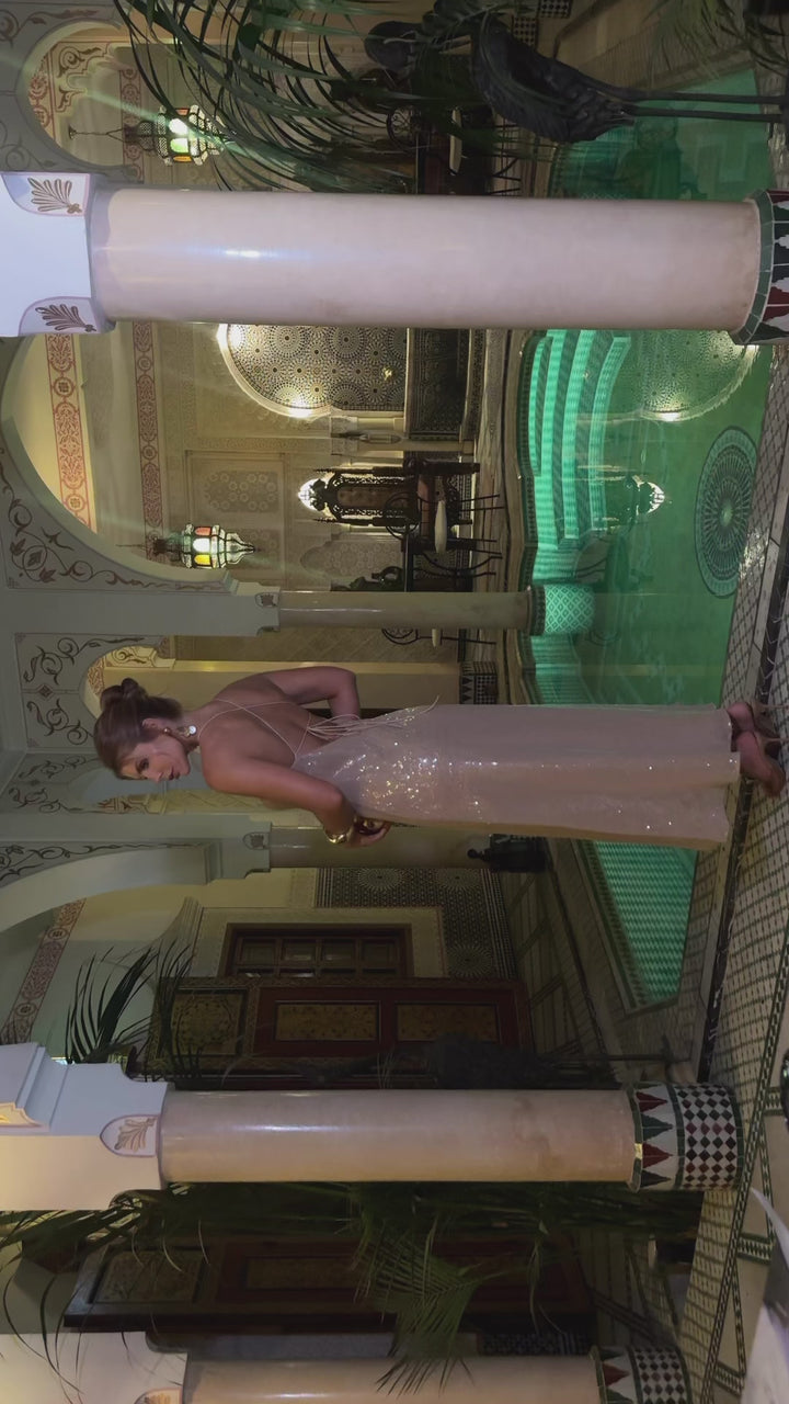 Sequin Midi Dress
