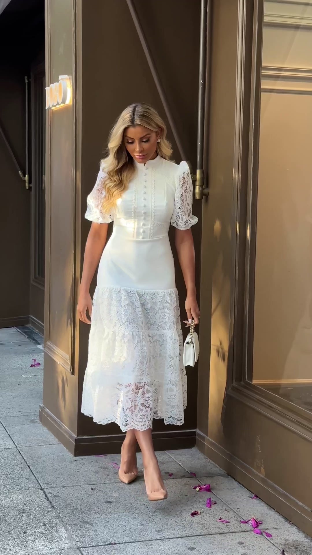 Lace Midi Dress