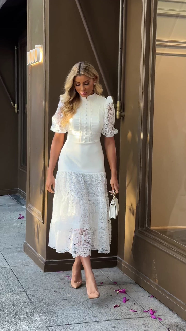Lace Midi Dress