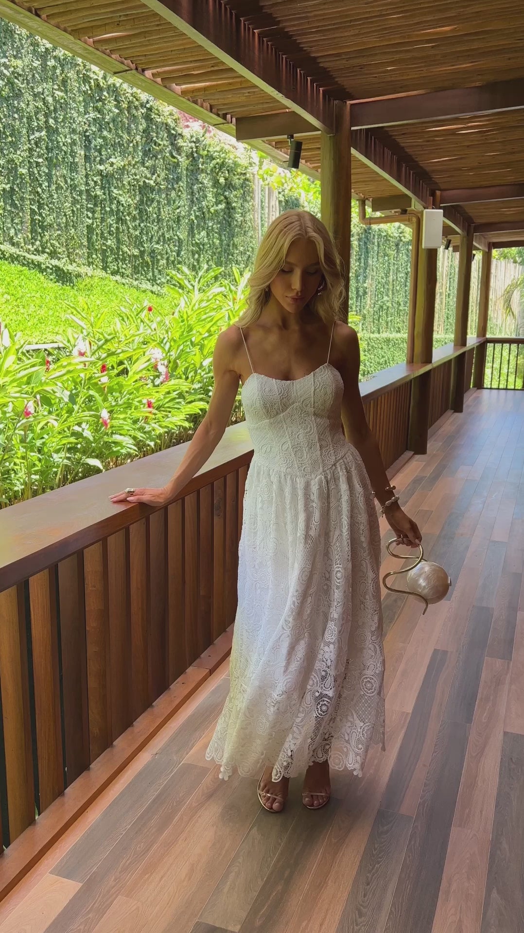 Lace Midi Dress