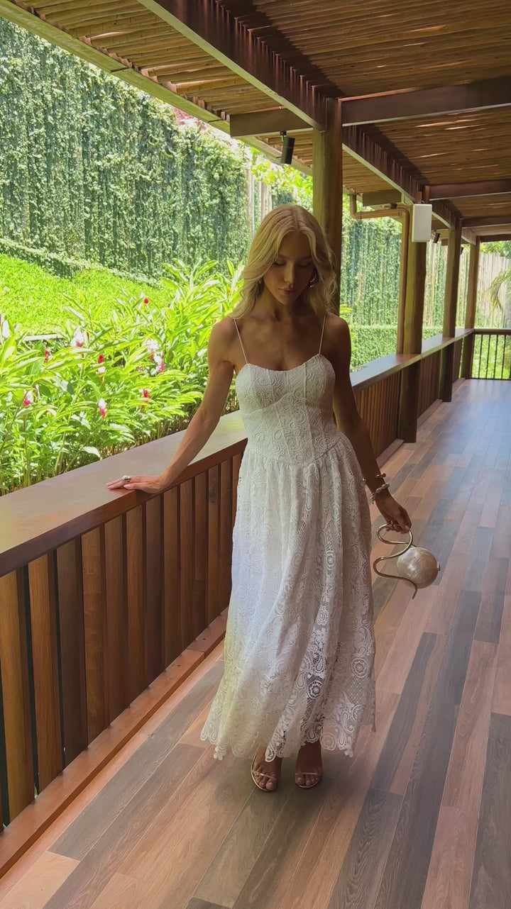 Lace Midi Dress