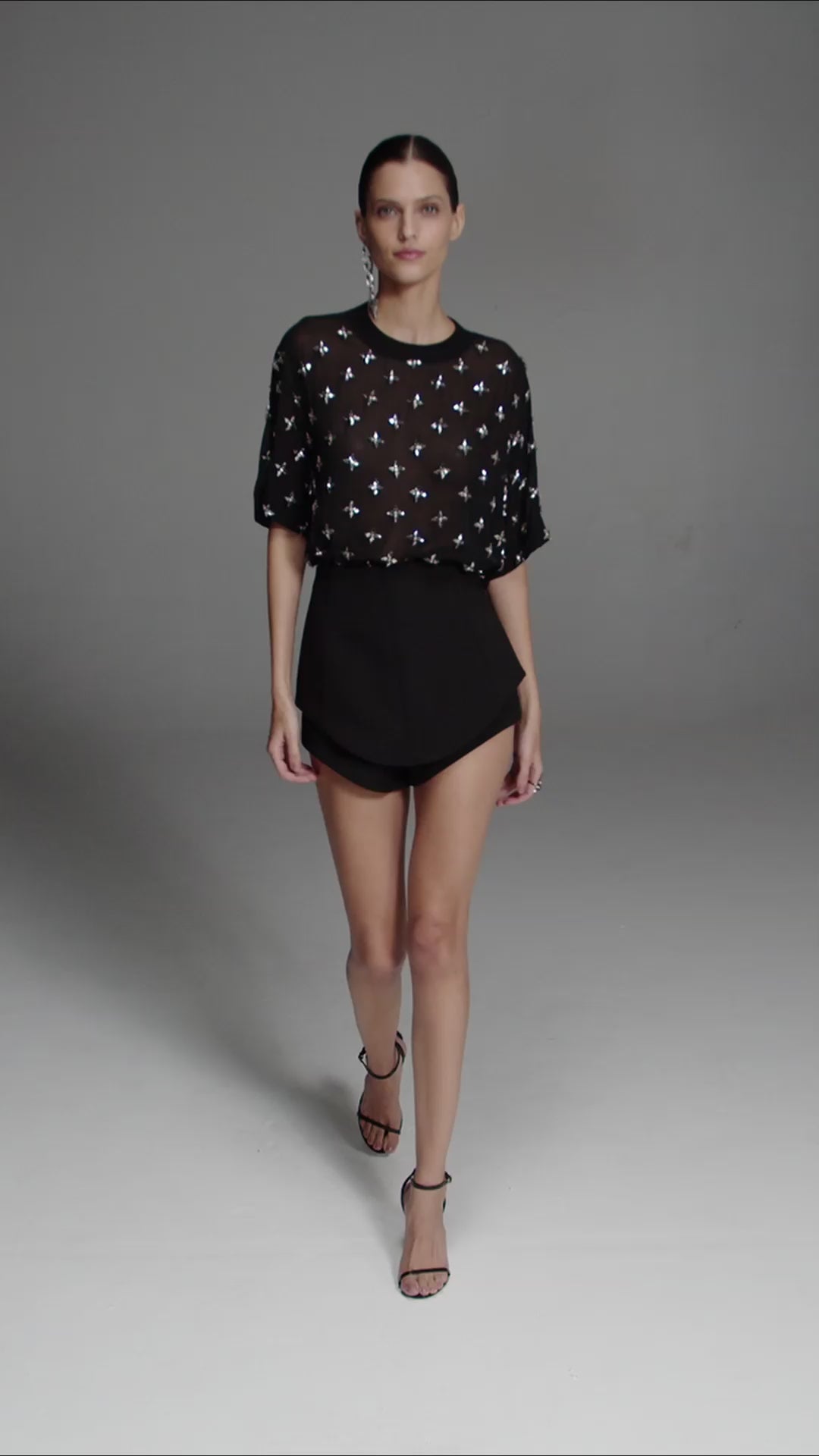Star Chaos Embroidered Blouse