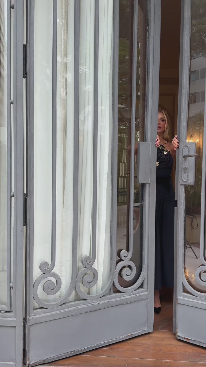 Jolie Velour Midi Dress
