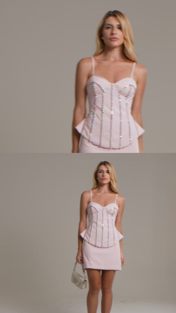 Conjunto Bordado Couture Girl