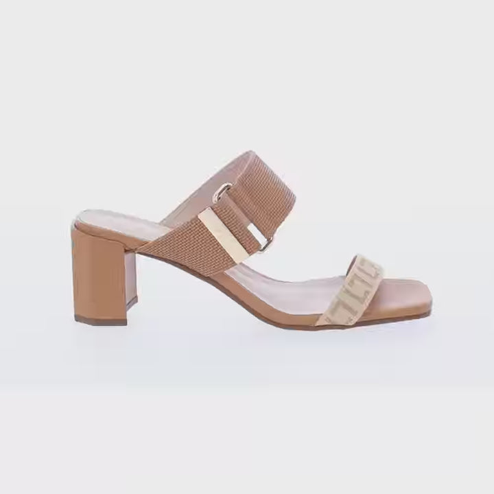 Moonlight Woven Leather Clog