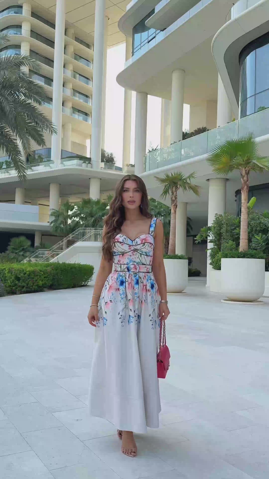 Floral Midi Dress