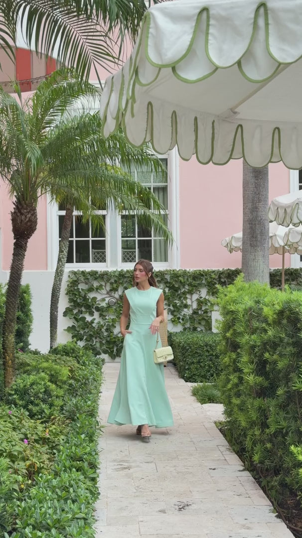 Candy Ocean Midi Dress