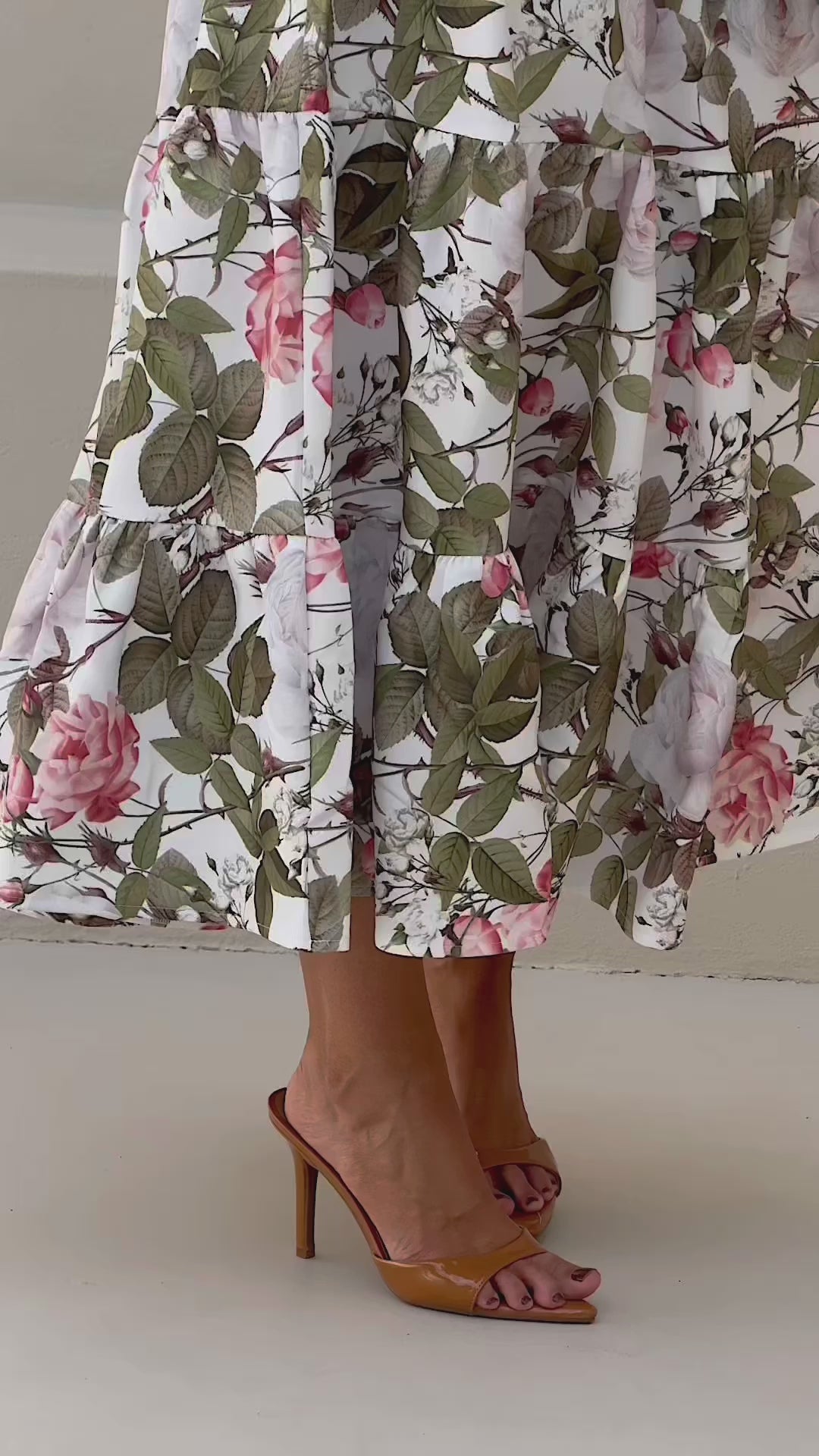 Vestido Midi Floral