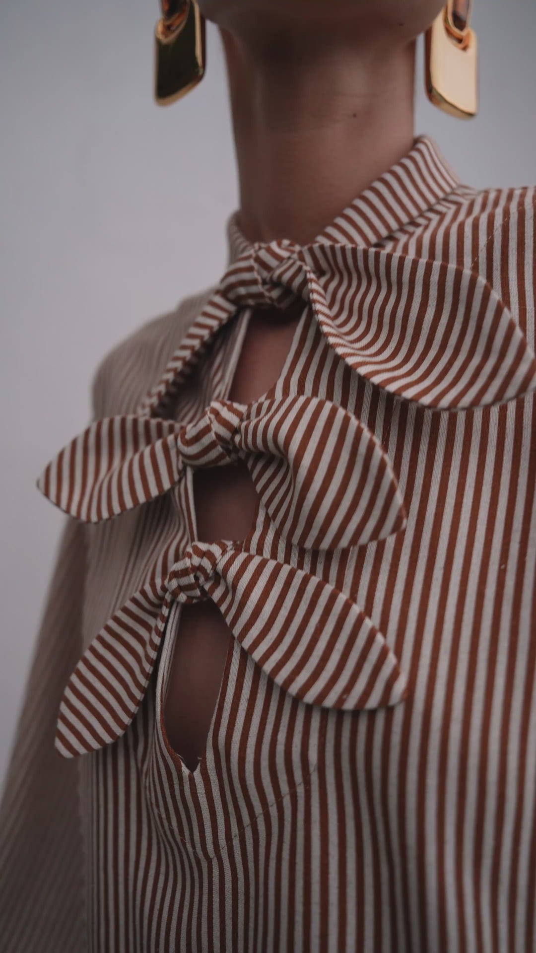 Striped Top+Pants Set