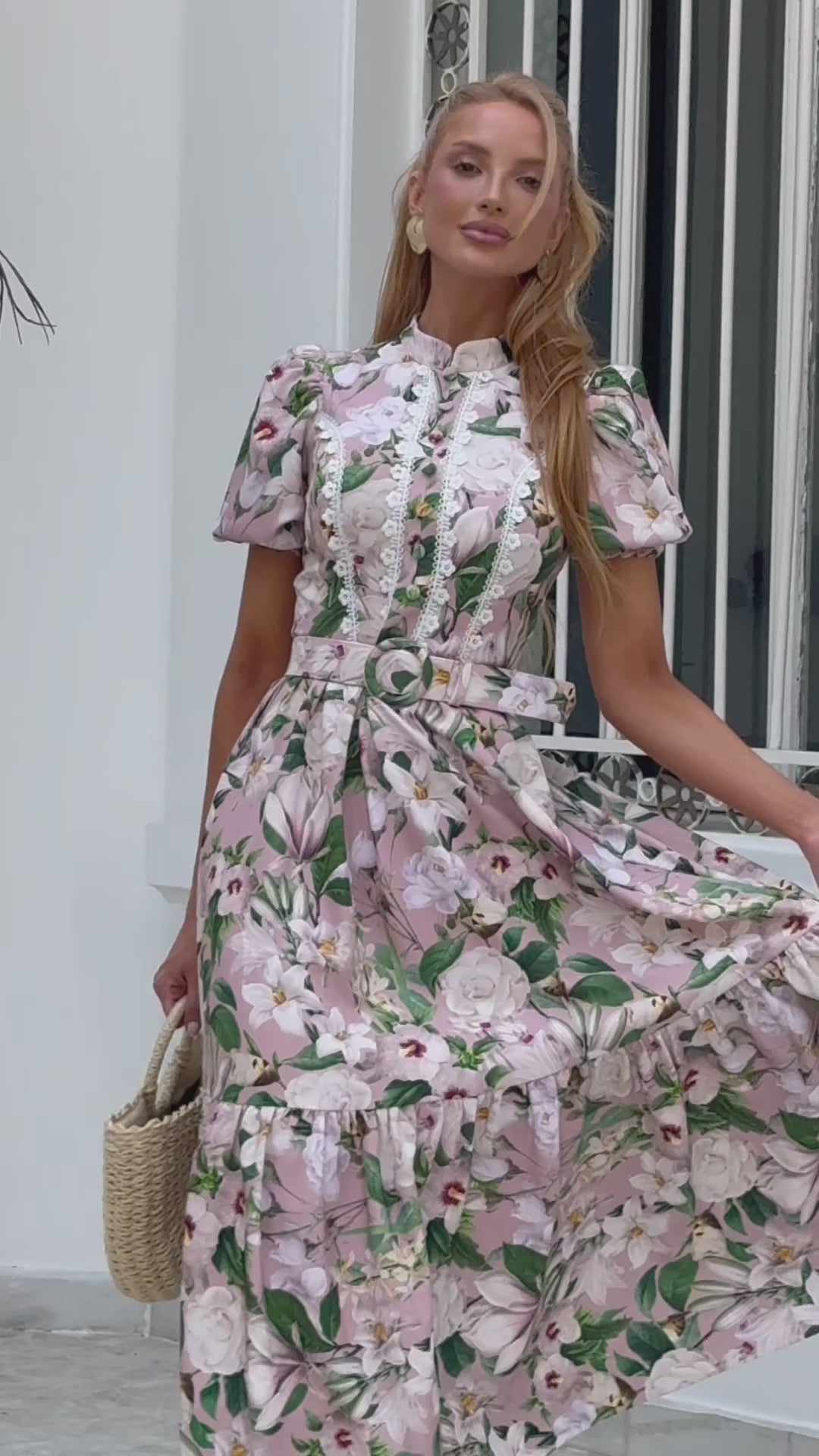 Floral Midi Dress