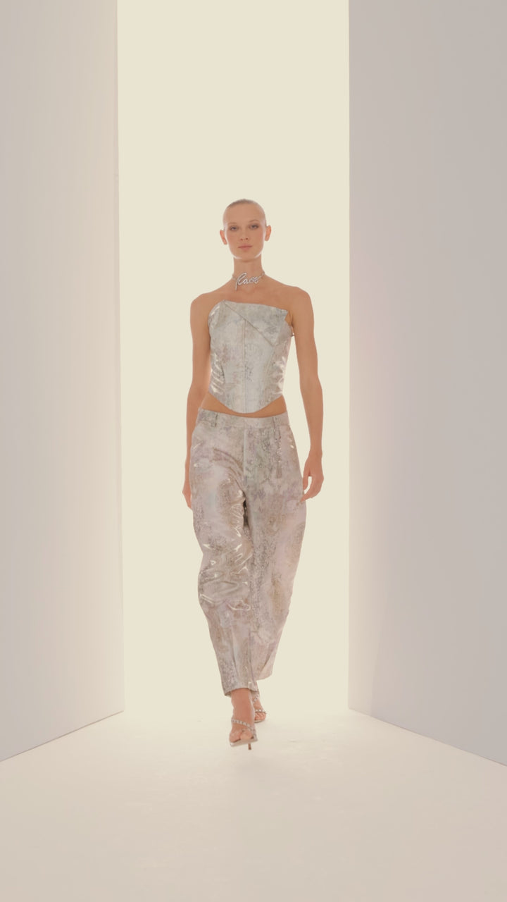 Bohemian Asymmetrical Corset