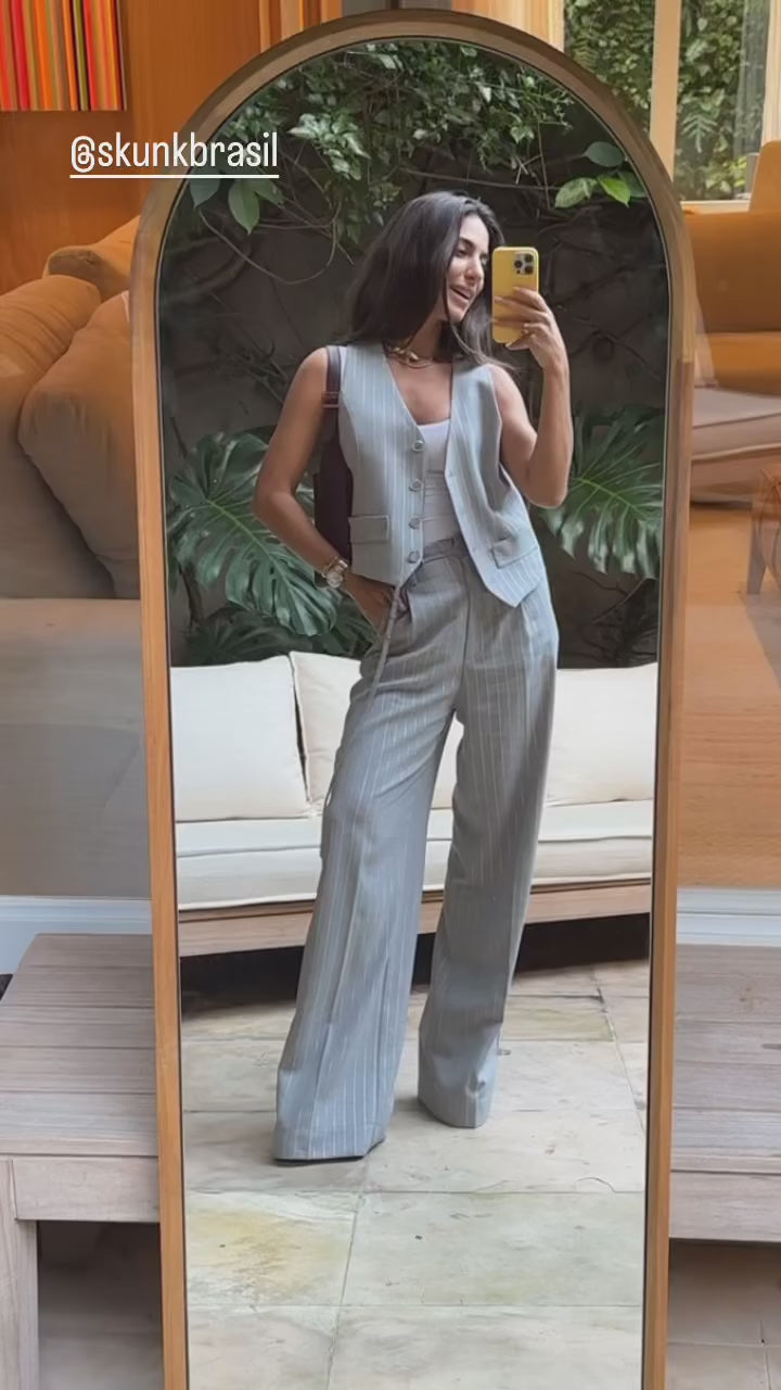 Stripe Metallic Skunk Set